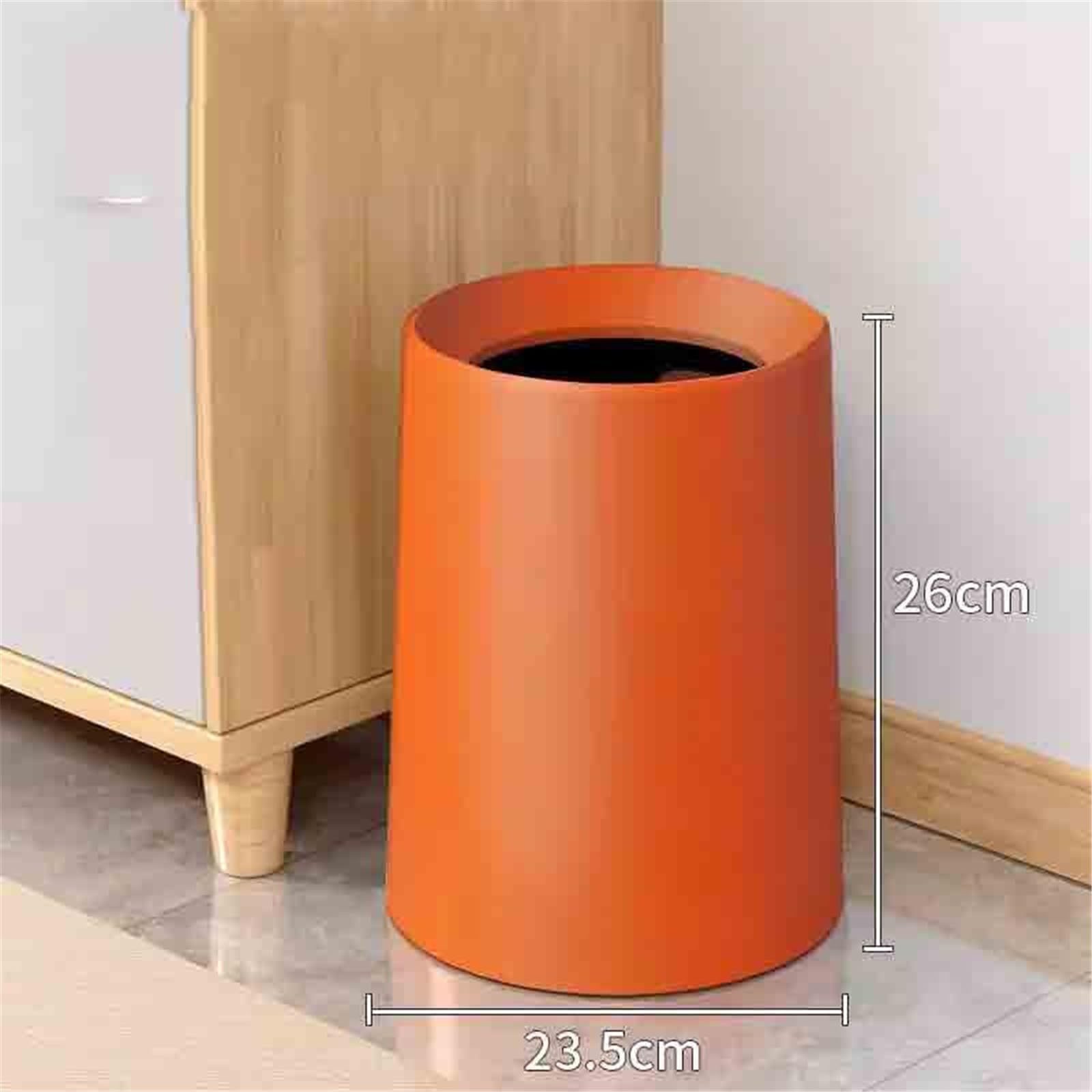 Poubelle Poubelle, Salon, Chambre(Beige,Moyen)