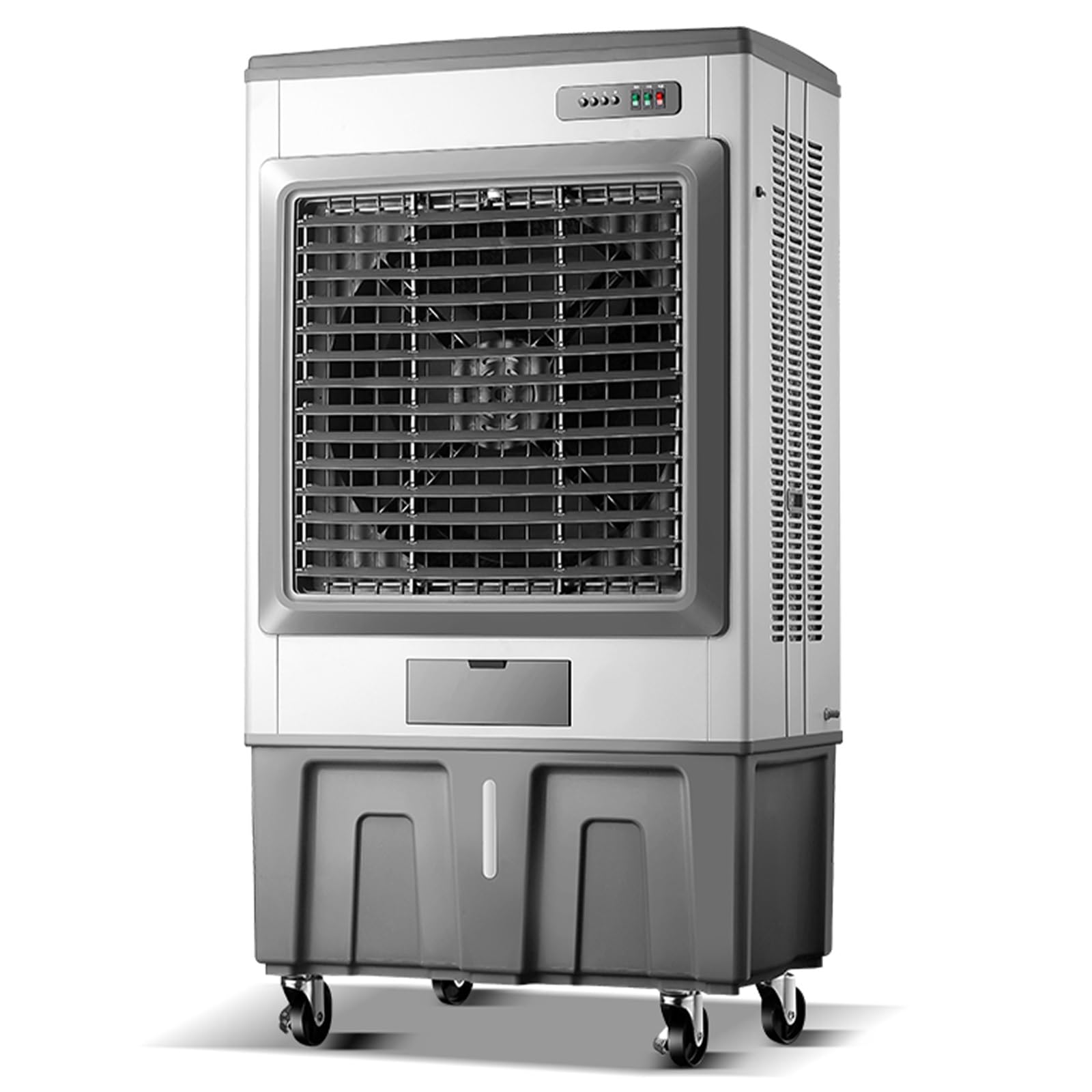 Raffreddatore D'aria Evaporativo, Condizionatore D'aria Industriale, Raffreddatore A Palude con Serbatoio D'acqua Da 26,4 Galloni, Oscillazione 90°+120°, Ventola Di Raffreddamento Ad Aria per Interni