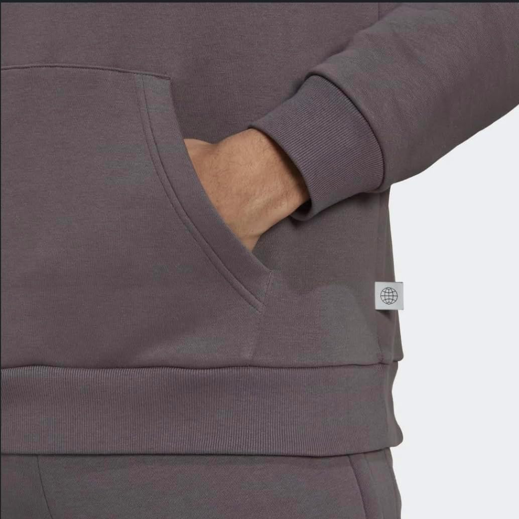 adidas Men's Future Icon Embroidered Badge of Sport Fleece Hoodie - Image 8