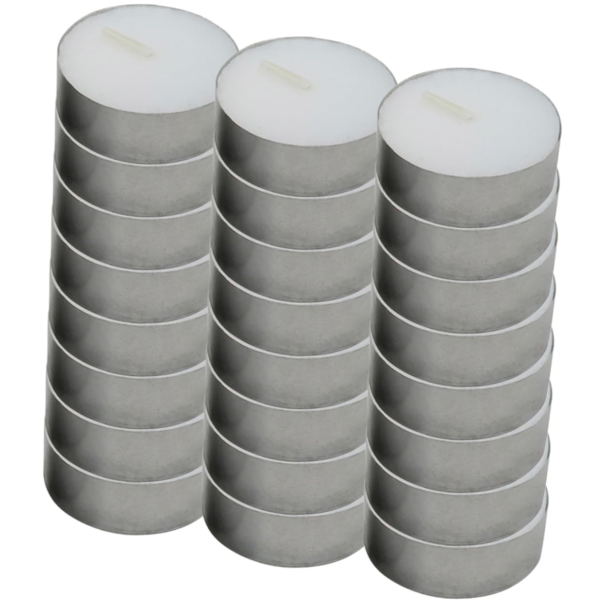Ipetboom 100pcs Smokeless Votive Candles for Weddings and Daily Use Mini Tealight Candles Holders for Home Decor and Centerpieces