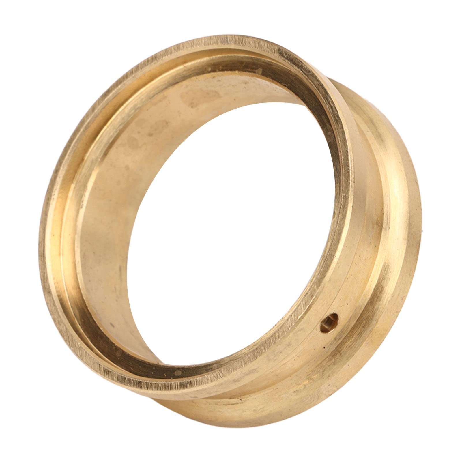 4PCS RC Anillo interno de bloqueo de cuentas Anillo de abrazadera de rueda de latón Contrapeso de equilibrio para FMS FCX24 1/24 RC Crawler Durable a prueba de herrumbre Oro 42,5