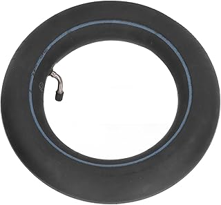 Tubo interno de scooter durável tubo interno de borracha compacta 10x2,5 válvula flexível de 45 graus para pneu de scooter elétrico