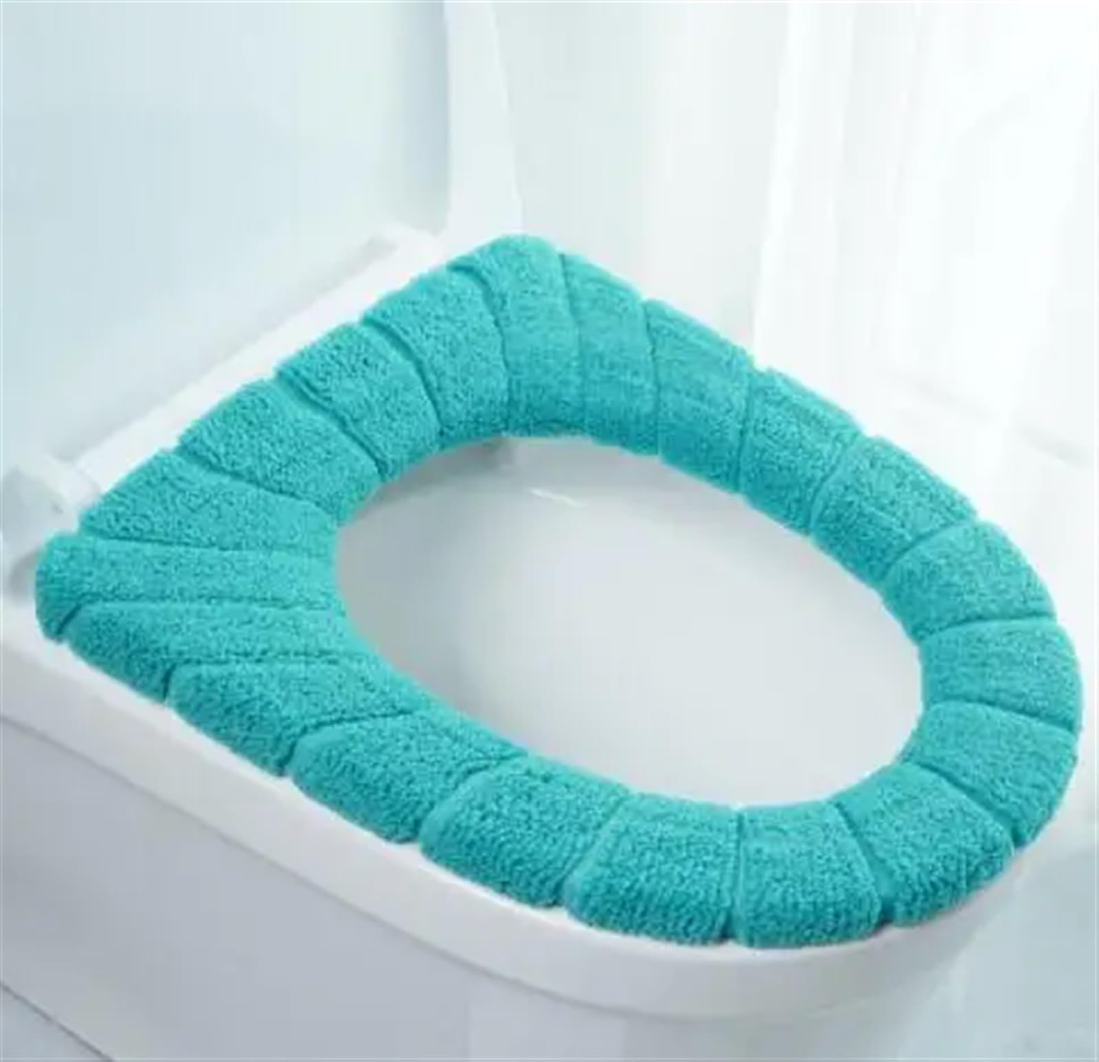 Cojín para asiento de inodoro que elimina el contacto frío en otoño e invierno