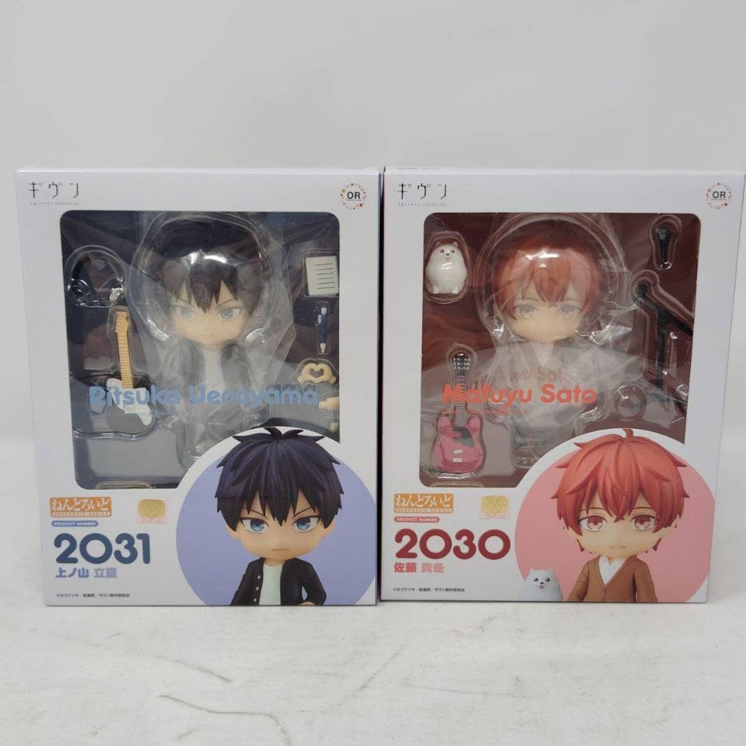 Amazon.co.jp: ギヴン 2個 セット 上ノ山立夏 佐藤真冬 フィギュア 