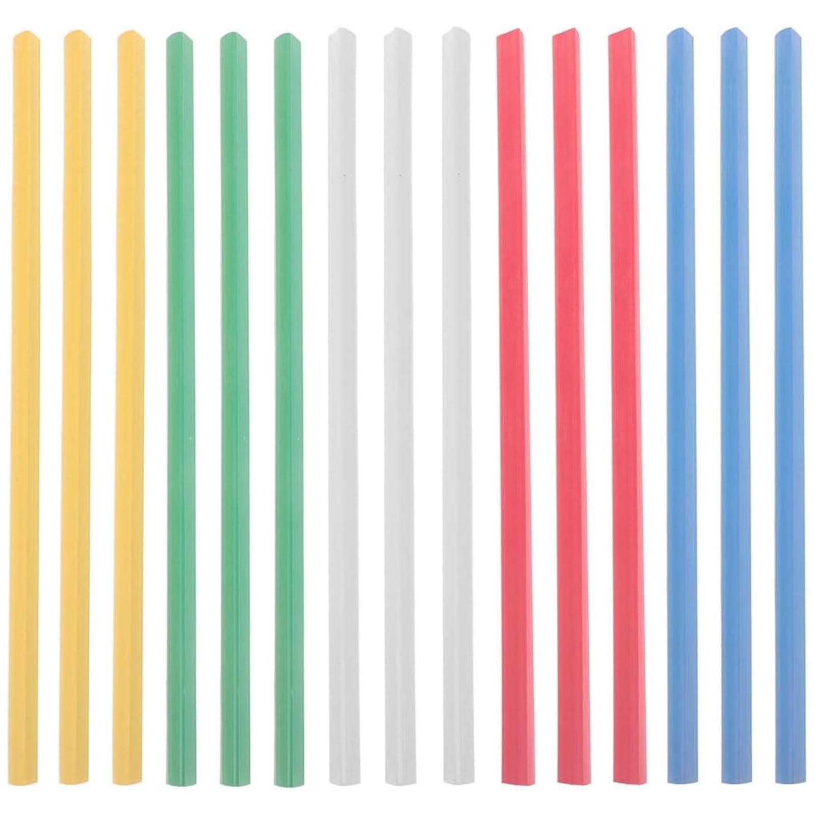 15 Pieces Binding Bars Slide Grip, Durable Spine Bar A4, A4 Slide Binders File Report Project Presentation Covers Clips, Spine Bars Sliding Binders, for Report Cover Office Study(Solid Color 1cm)