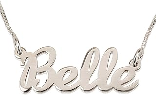 Custom Name Necklace Silver - Personalized Gold Name Necklace - Nameplate Necklace - Rose Gold Name Pendant For Women - Fine Name Jewelry