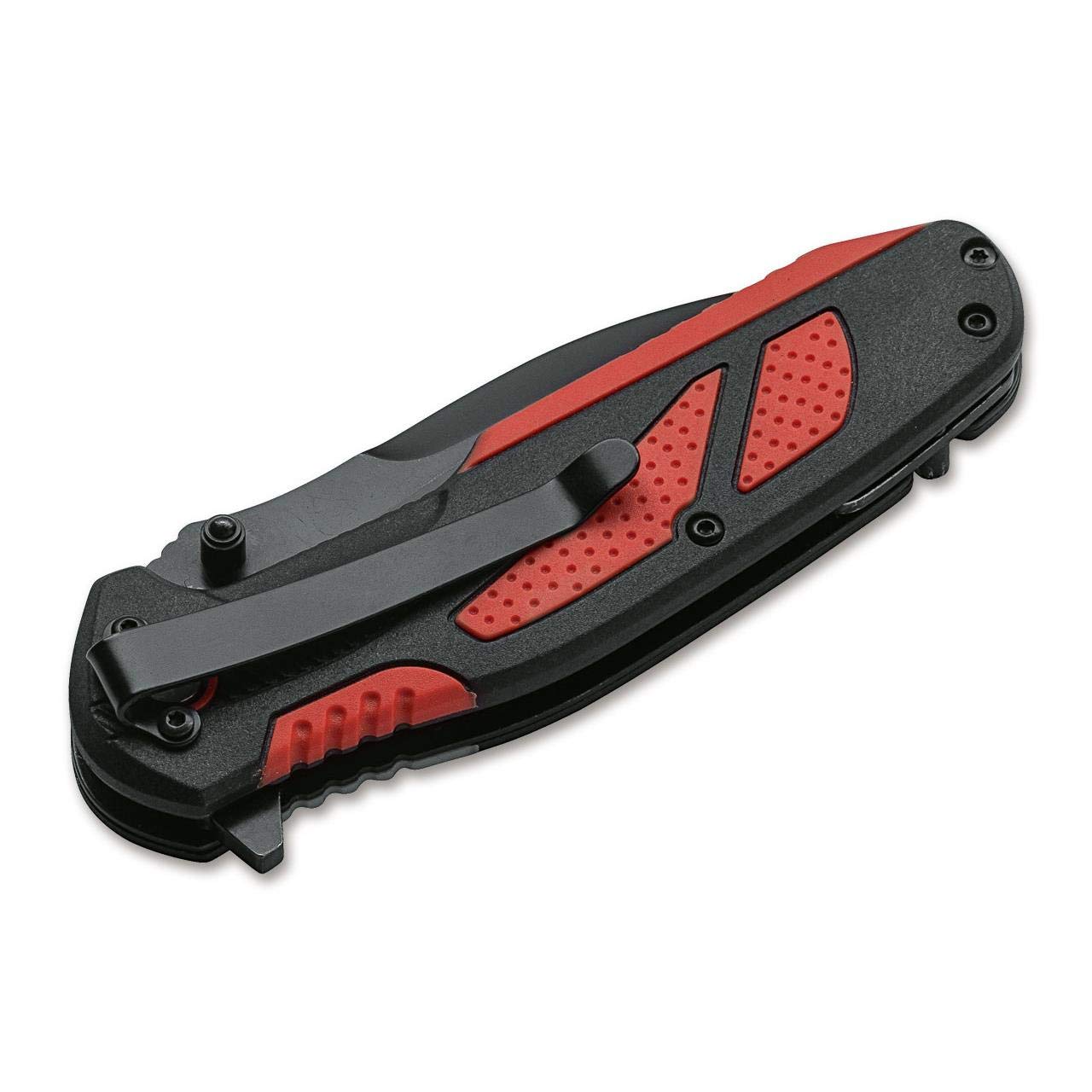 Böker Plus Unisex – nóż kieszonkowy dla dorosłych Savior 4, czarny, 20,3 cm