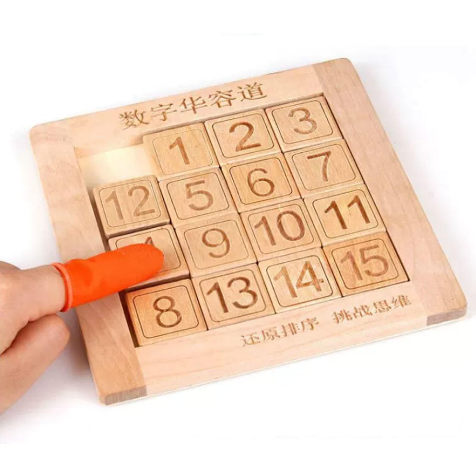 Gioco di Intelligenza Montessori in Legno con Scivolo dei Numeri | Giocattolo educativo l'apprendimento della matematica, gioco educativo l'allenamento pensiero logico, giocattolo puzzle
