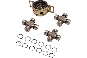 Toyota Tacoma 5-213X Drive Shaft Center Support Bearing and U-Joints Set