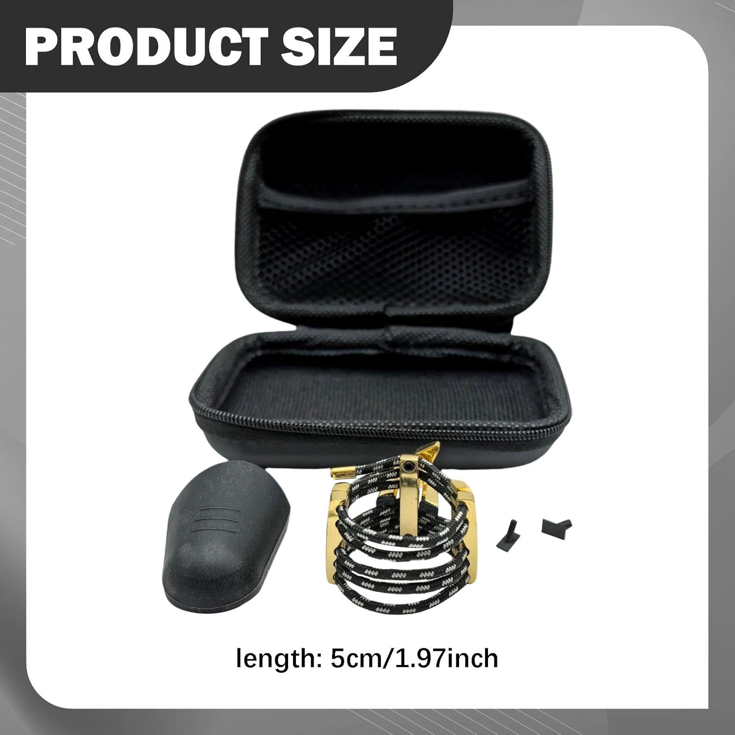 Ligature Fastener,Professional,Sturdy Easy Installation Lightweight Compact Mouthpiece Clamp Musical Instruments Accessory, Clarinet