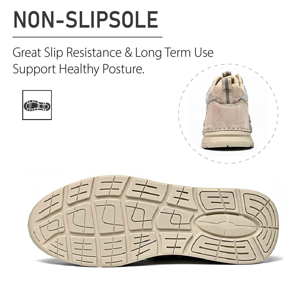 Asifn Zapatos Casuales Ligeros para Hombre Zapatos para Conducir Antideslizantes Cómodos y Transpirables