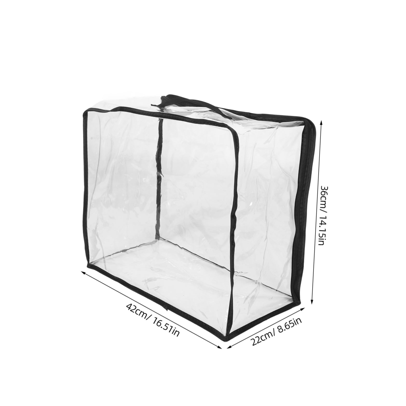 Toddmomy Storage Bags for Building Blocks Kids Organization PVC Toys Storage Toy Organizer Zipper