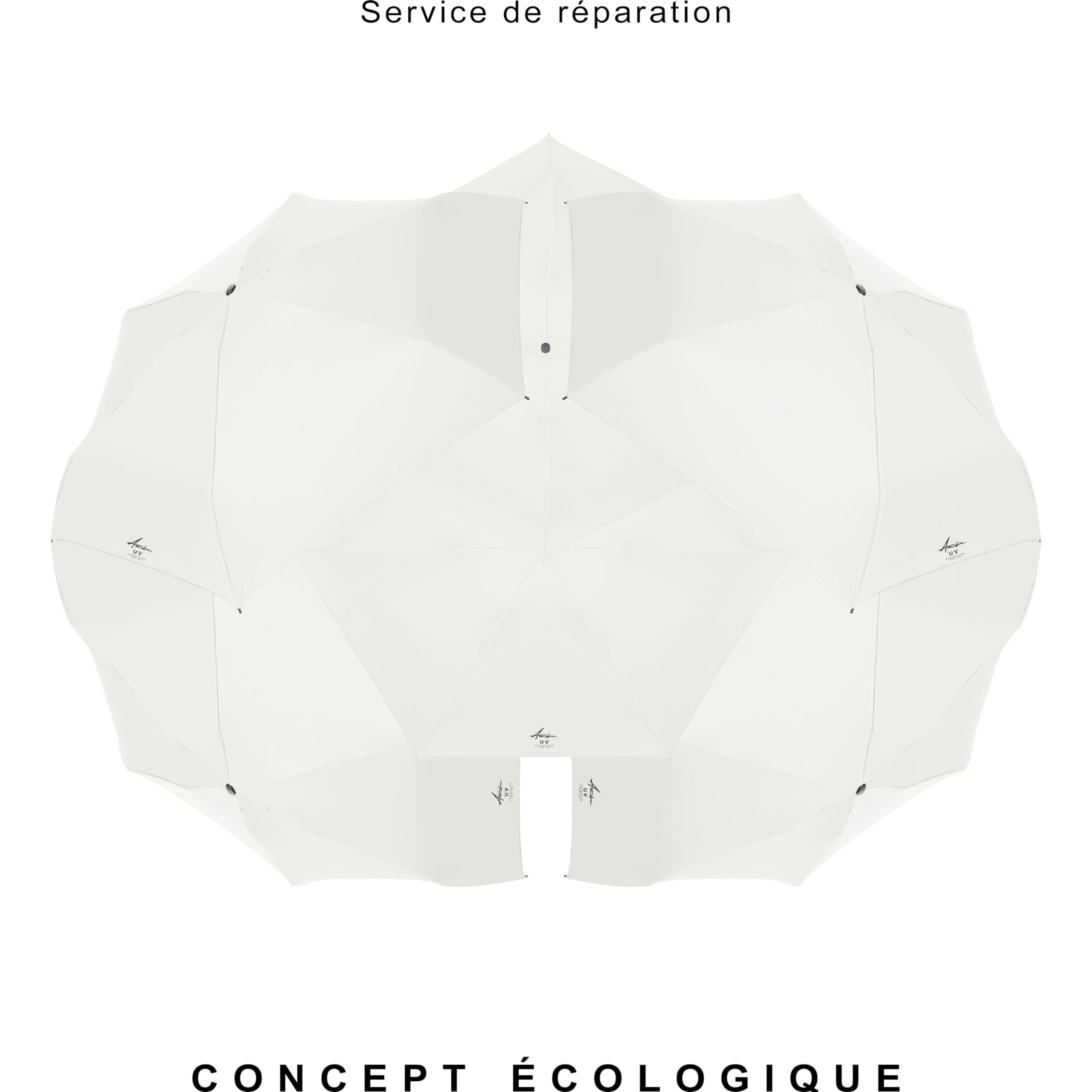 Parapluie pliant automatique solide anti UV femmes & hommes