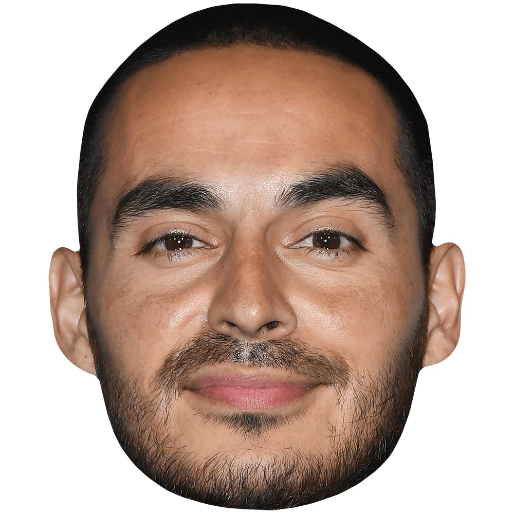 Manny Montana (Smirk) Celebrity Mask, Flat Card Face, Fancy Dress Mask