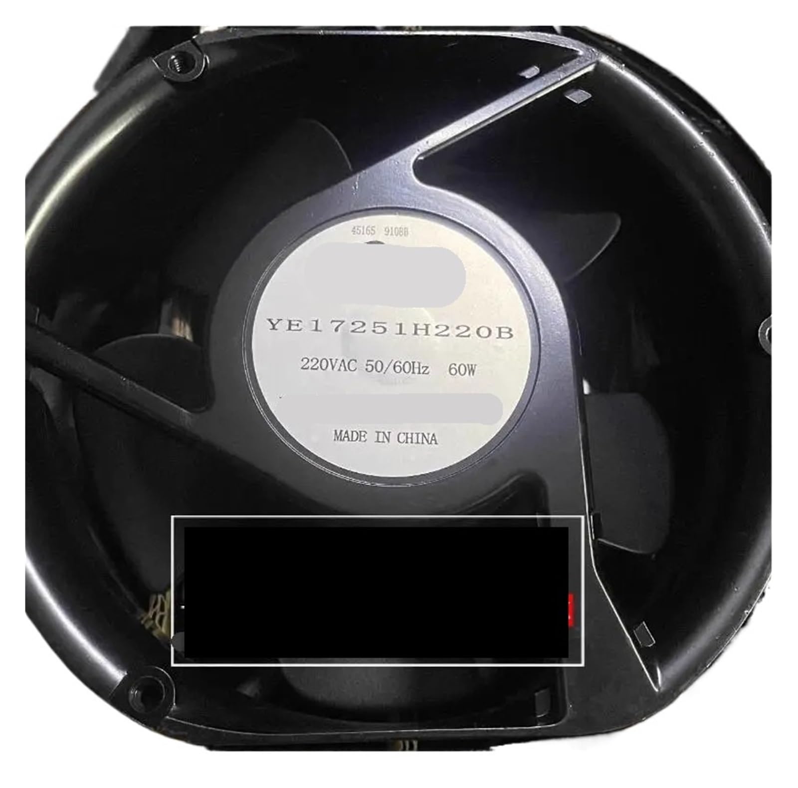 PEQYUACTE YE17251H220B AC 220V 60W 172x150x50mm 2-Wire Cooling Fan