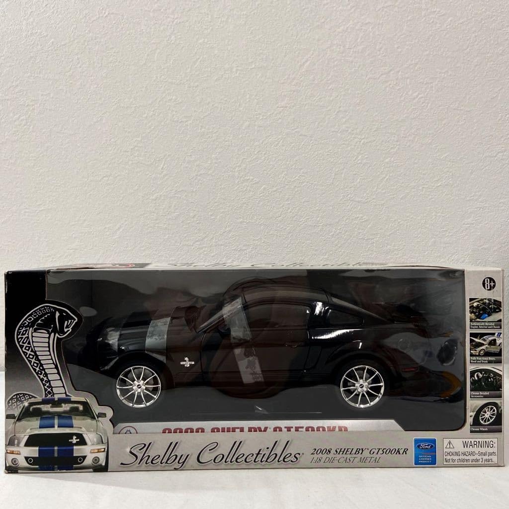 Amazon | Shelby Collectibles 1/18 GT500KR 2008年 Black COBRA 