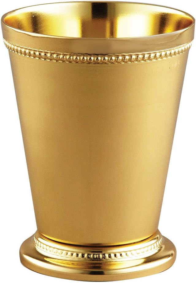 Elegance Mint Julep Cup, 12-Ounce, Gold Finish