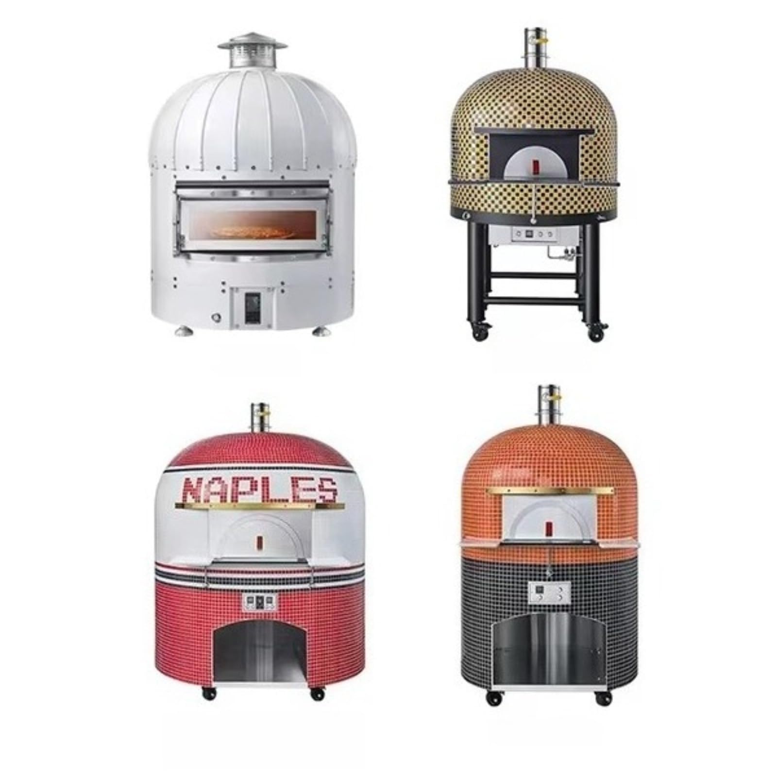 Forno per pizza napoletano Premium Dome