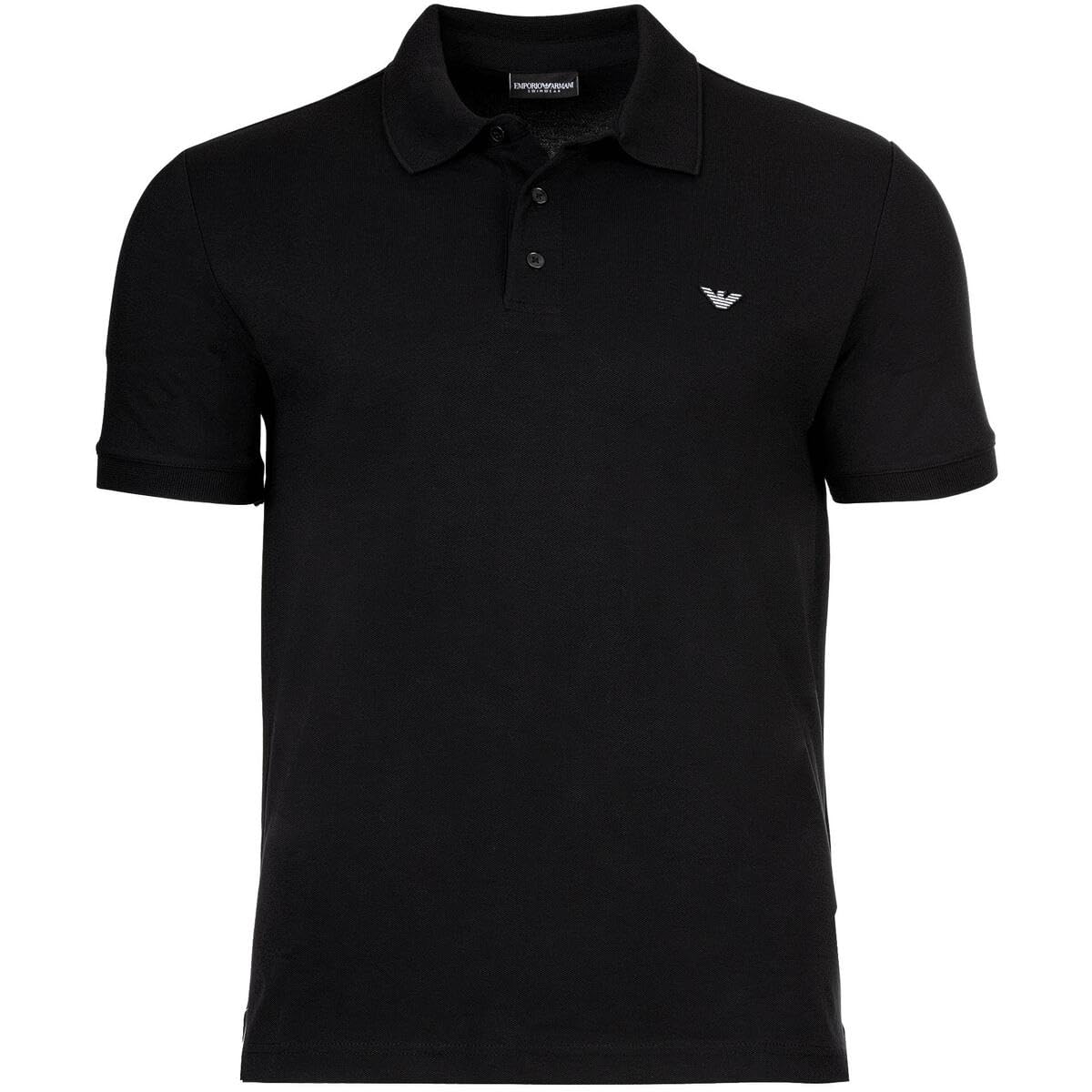 Emporio Armani Man Essential Polo Beachwear Black L