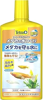 メダカ用 カルキ抜き 500ml 粘膜保護 ビタミンミネラル配合 うるおい成分配合 水質調整剤