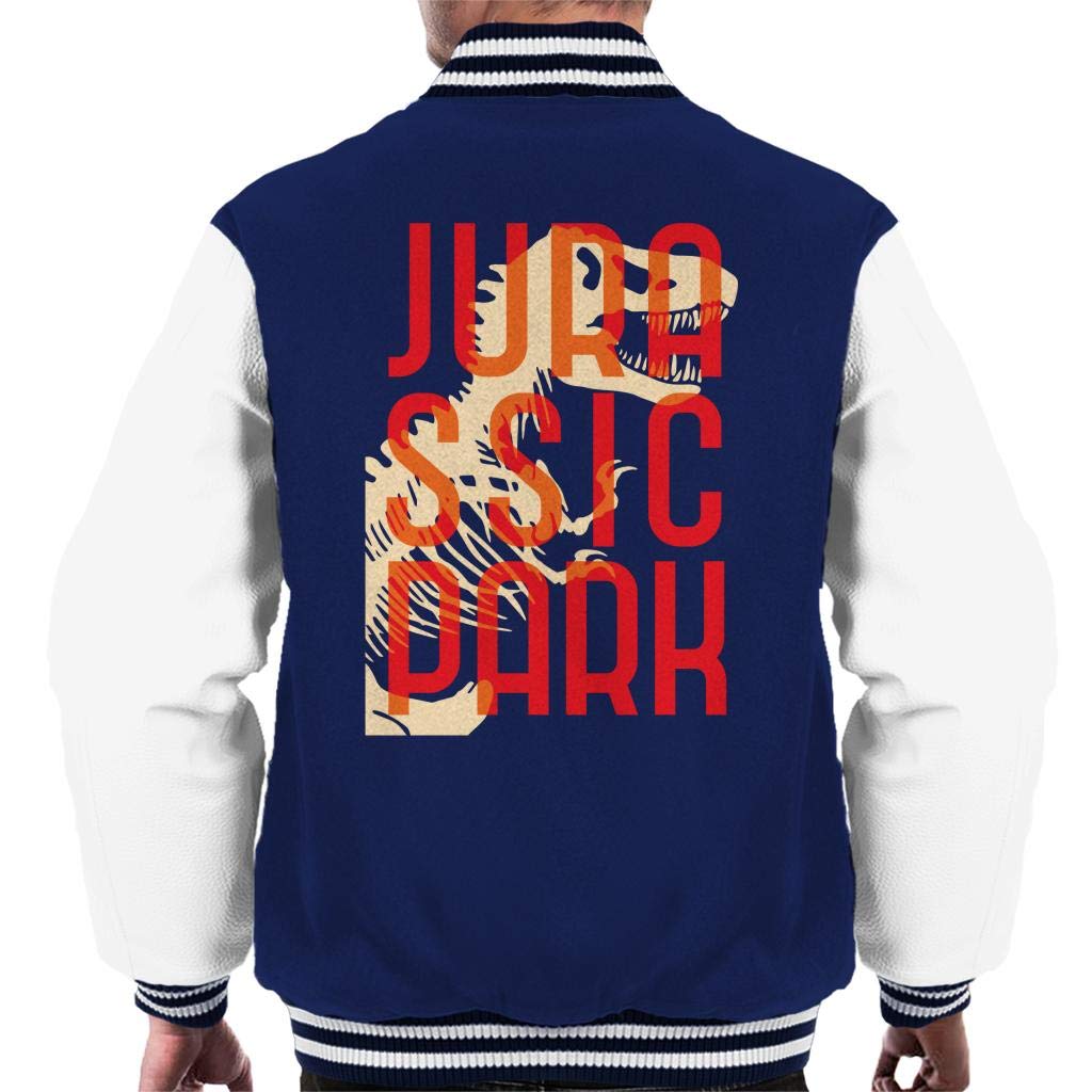 Veste Varsity Jurassic Park Oversized Red Text Men All+Every