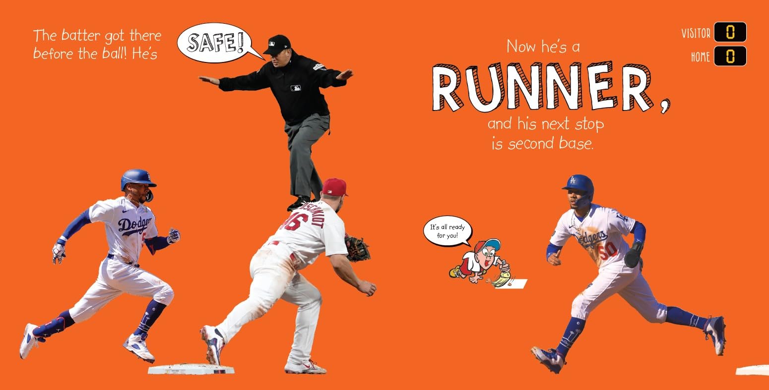 My First Book of Baseball (Board Book) (Sports Illustrated Kids: a Rookie Book)