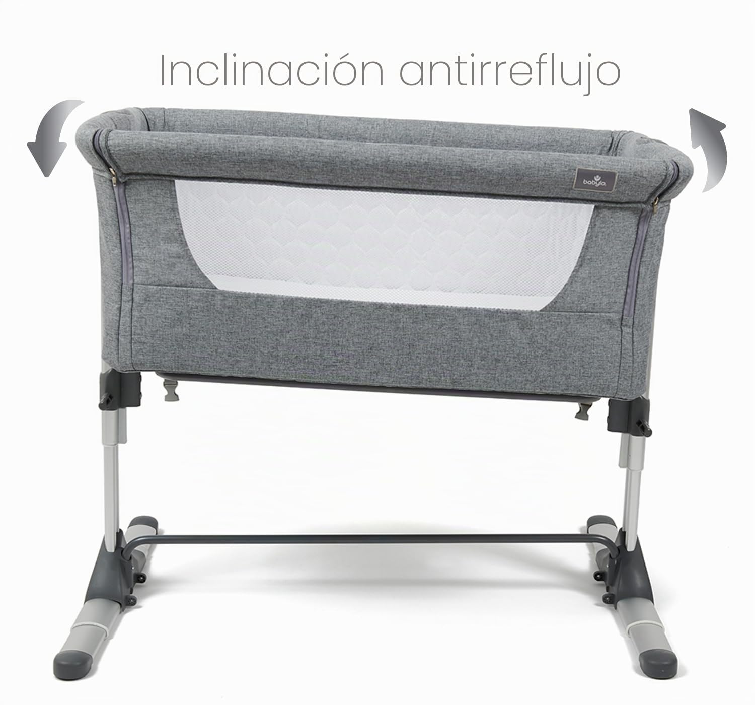 Babylo Snuggle Cuddle Co Sleeper, Gris Pizarra