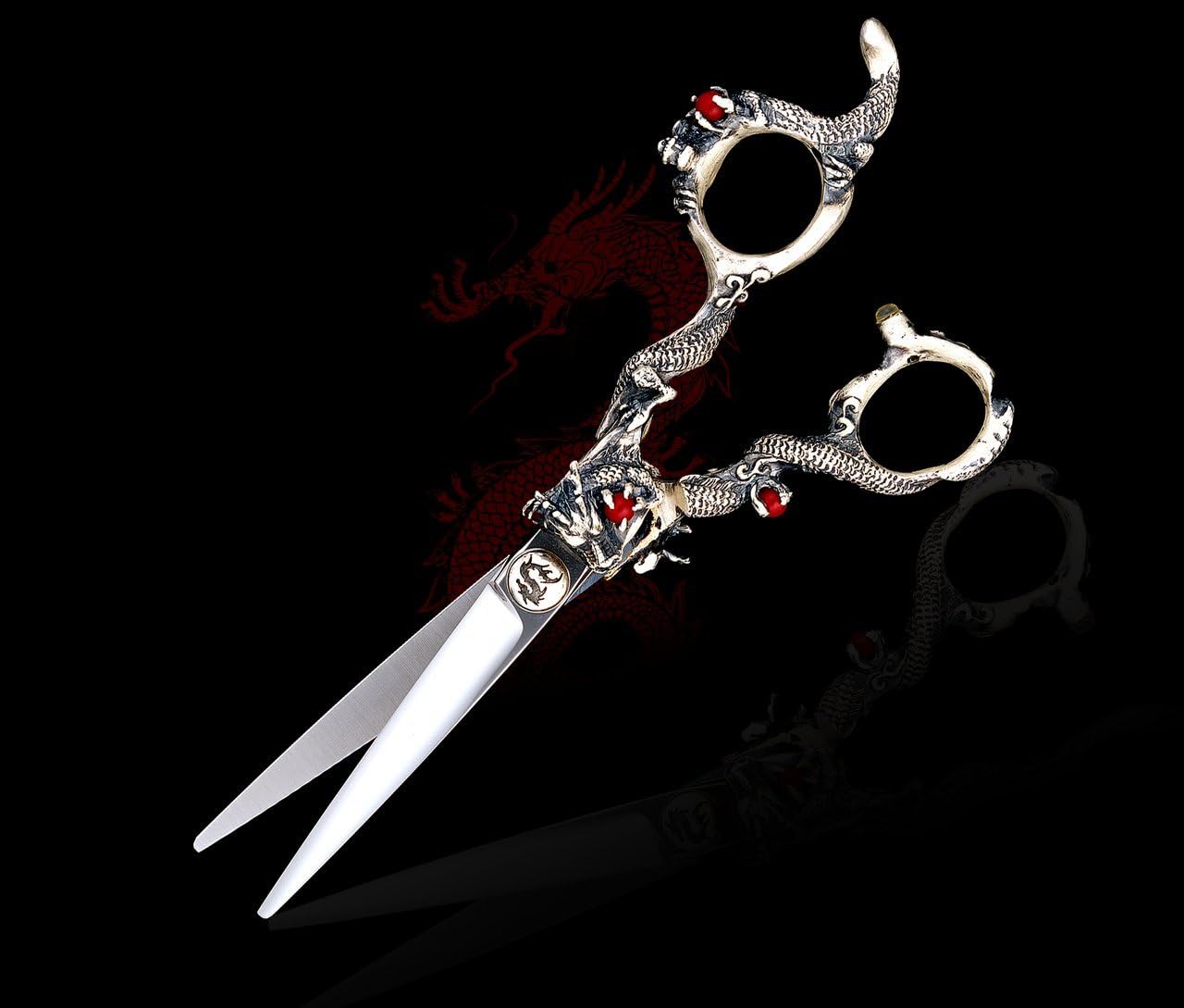 Kamisori Kaos Dragon 6.0" Professional Hair Cutting Beauty Shear/Scissor (V-2) - Authorized Distributor