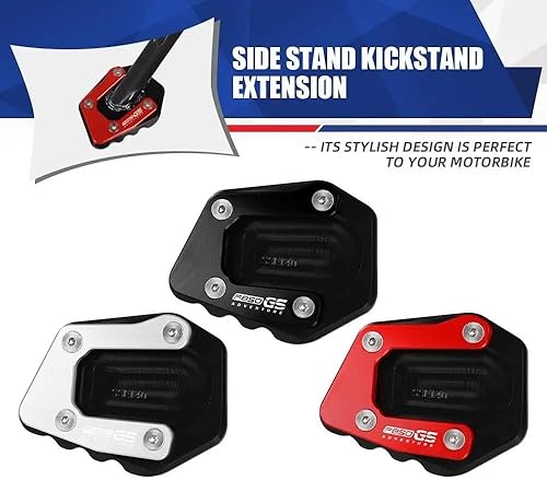 Miniatura 2 de ZAJCI Motorcycle Side Stand pad F850GS Motorcycle Kickstand Side Stand Foot Enlarge Extension for B&MW F 850gs 850 Gs Adventure F850 Gsa 2019 2020