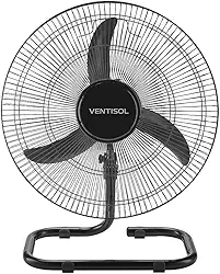 Ventisol Ventilador de Mesa Oscilante, NEW, Preto, 50cm, 220V