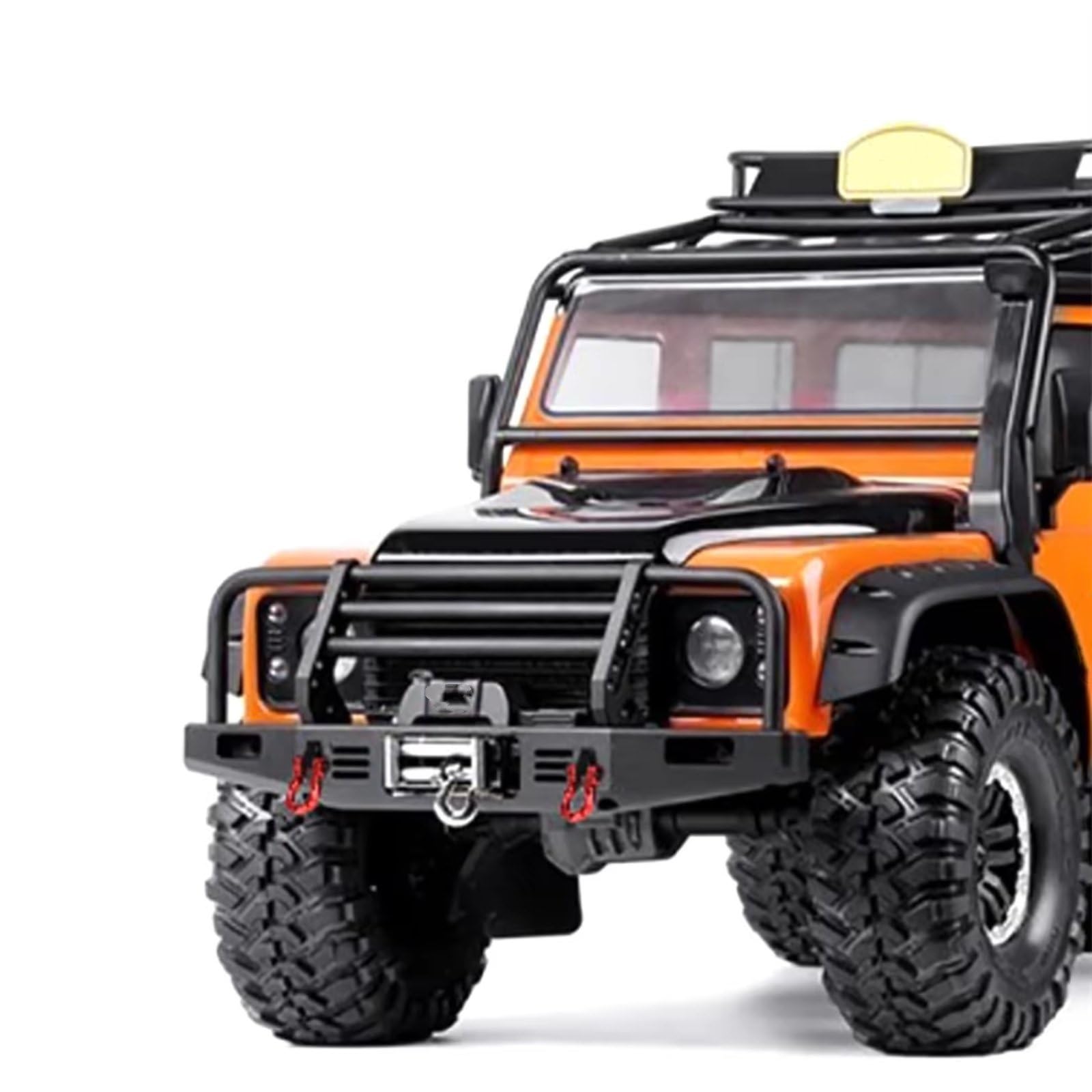 Per Traxxas Per TRX4 Per Defender Per Axial Per SCX10 II 90046 1/10 In Metallo Regolabile Paraurti Anteriore RC Crawler Automobili Aggiornamenti Accessori