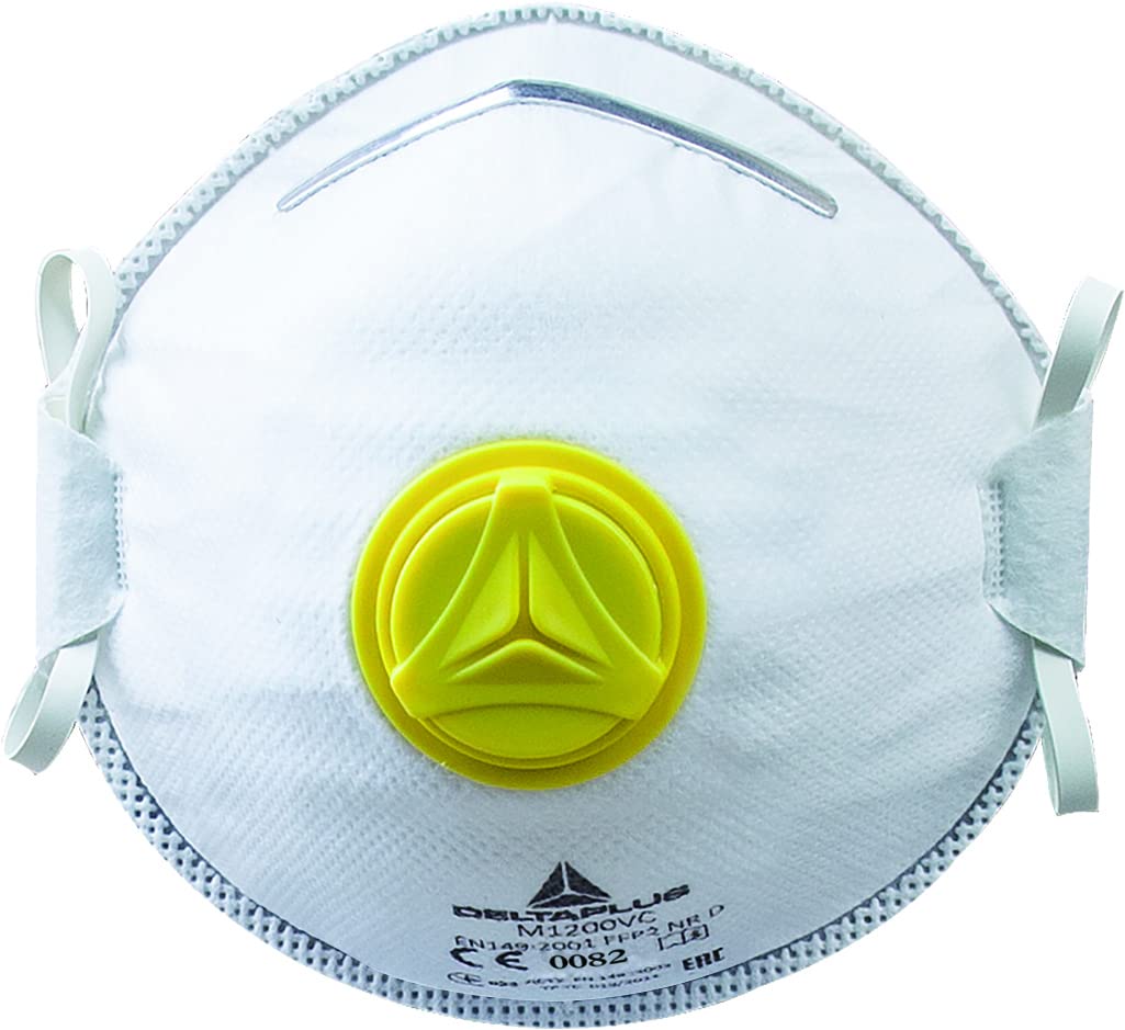 Delta Plus Prot. Respiratoria – Set Mascherina Filtrante FFP2 Con Valvola (10U) - 4