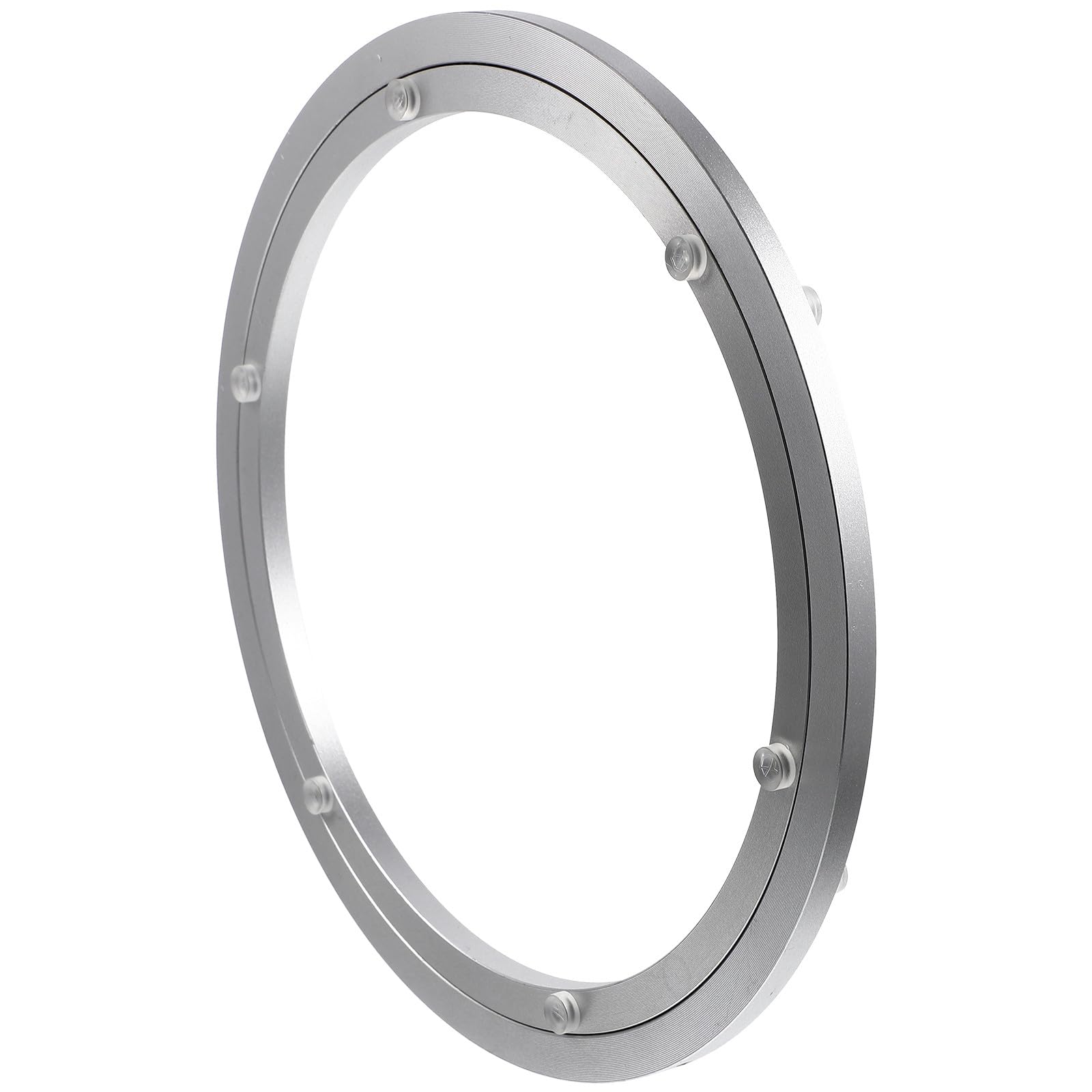 Plateau pivotant rond en alliage d'aluminium robuste pour table