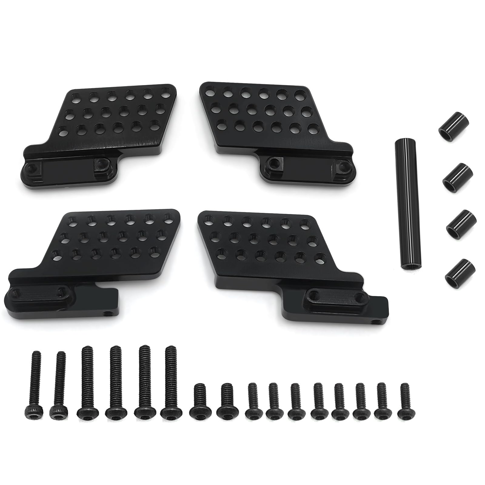 RCLIONS Adjustable RC Shock Tower Hoops Mount Front/Rear for TRX4M 1/18 RC Crawler Car Upgrades Part