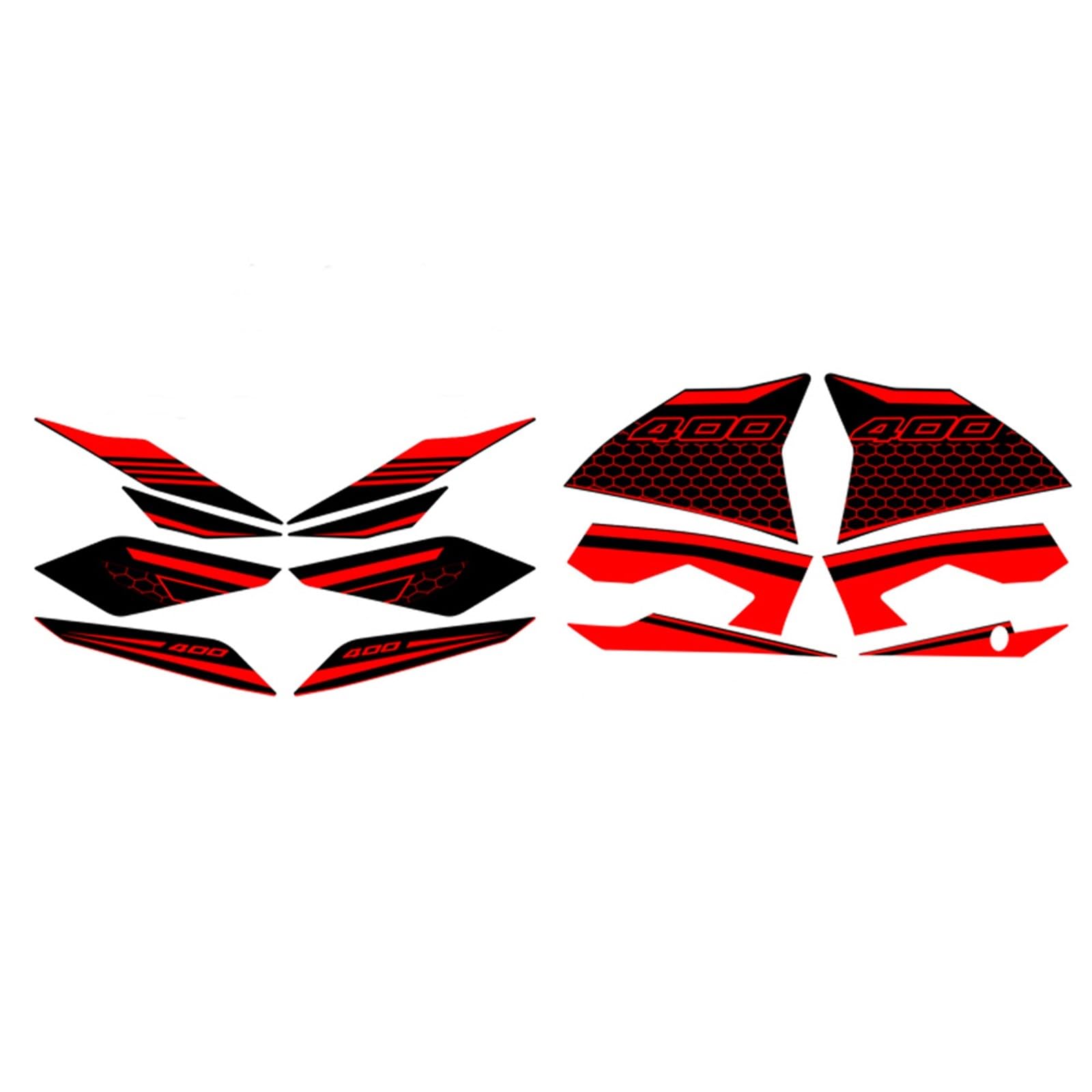 for Kawasaki for NINJA400 for Ninja 400 2018-2023 2018 2019 2020 2023 for Motorcycle Accessories Fairing Sticker Whole Car Kit