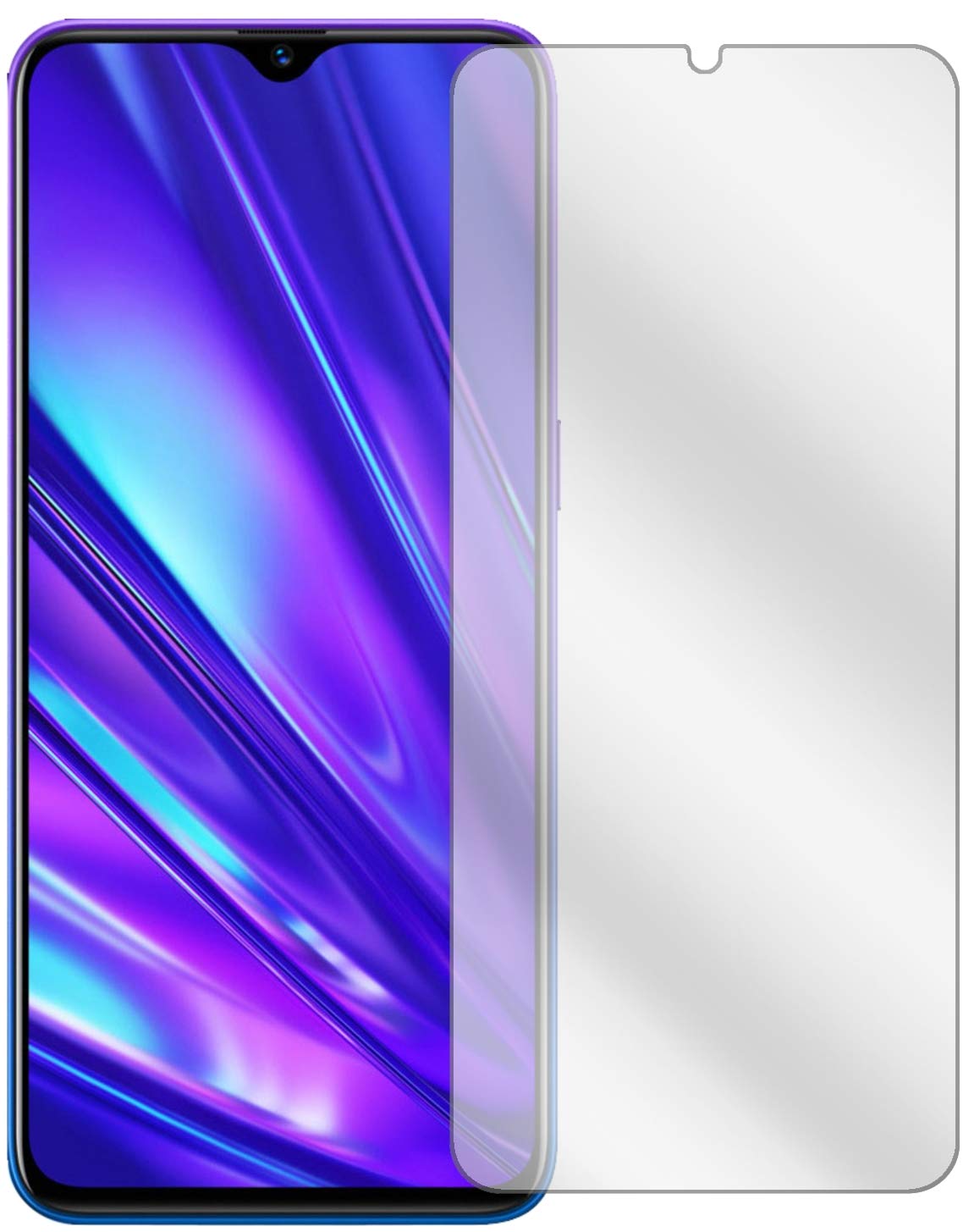 dipos I 4X Pellicola Protettiva Compatibile con Oppo Realme X Master