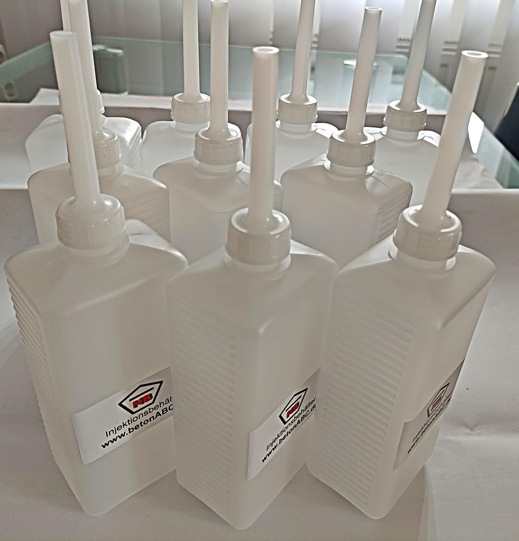 50 Injektionstrichter zur Anwendung der Horizontalsperre, 0,5 L Behälter-wieder verwendbar, für 10-12 mm Bohrung
