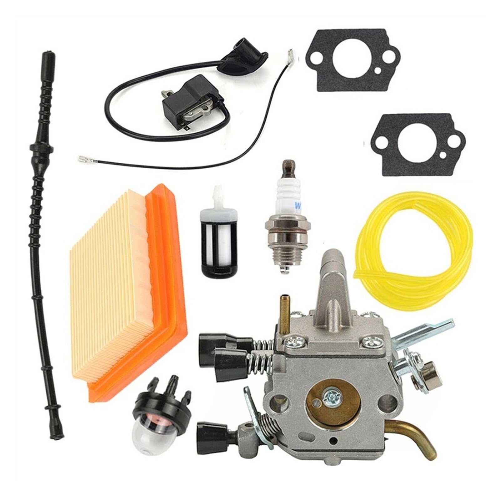 carburador de coche Para STIHL FS120 FS200 FS250 FS300 junta de carburador filtro herramienta bobina encendido piezas cortadora hilo Accs