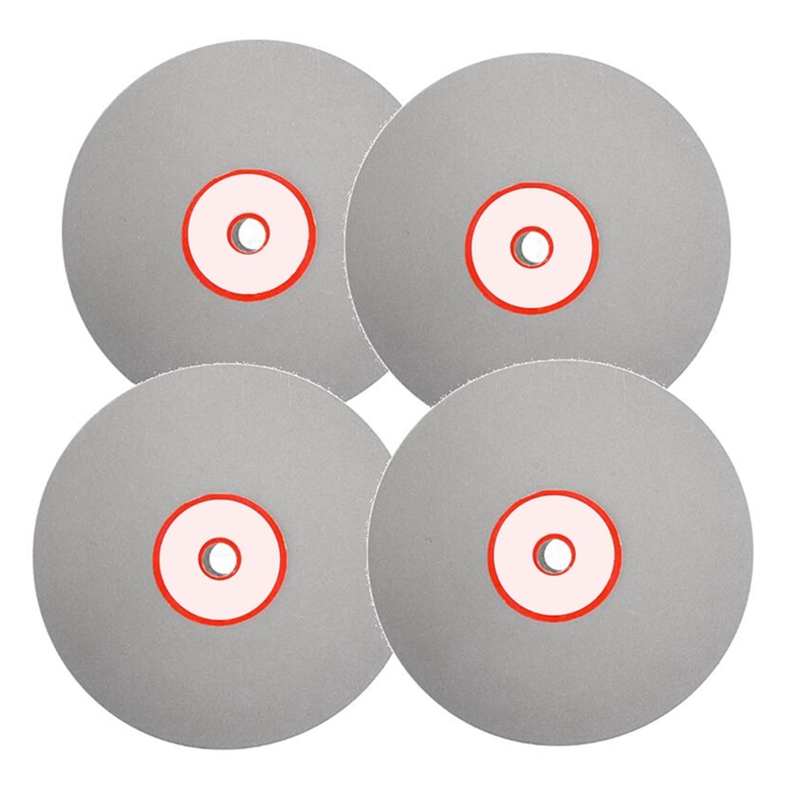 ZZSRJ Disco for lucidatura 600 800 1200 3000 Grit 6 Pollici a 6 Pollici a 6 Pollici Strumento di rettifica del Disco di rettifica (Color : Silver, Dimensione : One Size)