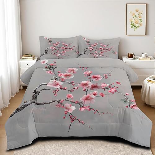 Miniatura 8 de Juego de edredón de calavera y rosa roja con cuervo negro, tamaño Queen, juego de ropa de cama de esqueleto con rosas góticas para Halloween, Cuervo