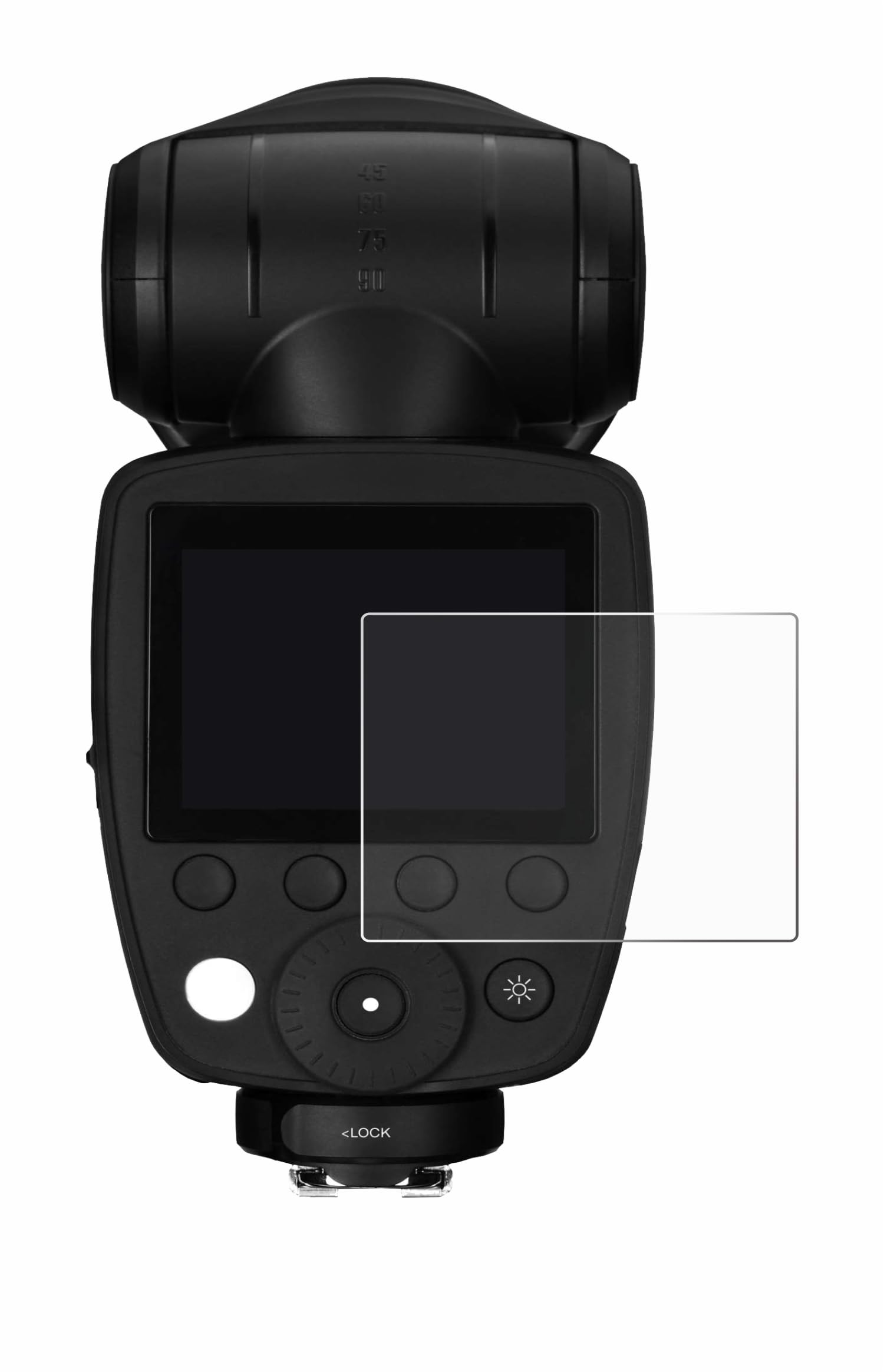 upscreen Scratch Shield Screen Protector for Profoto A10 - HD-Clear, Anti-Fingerprint