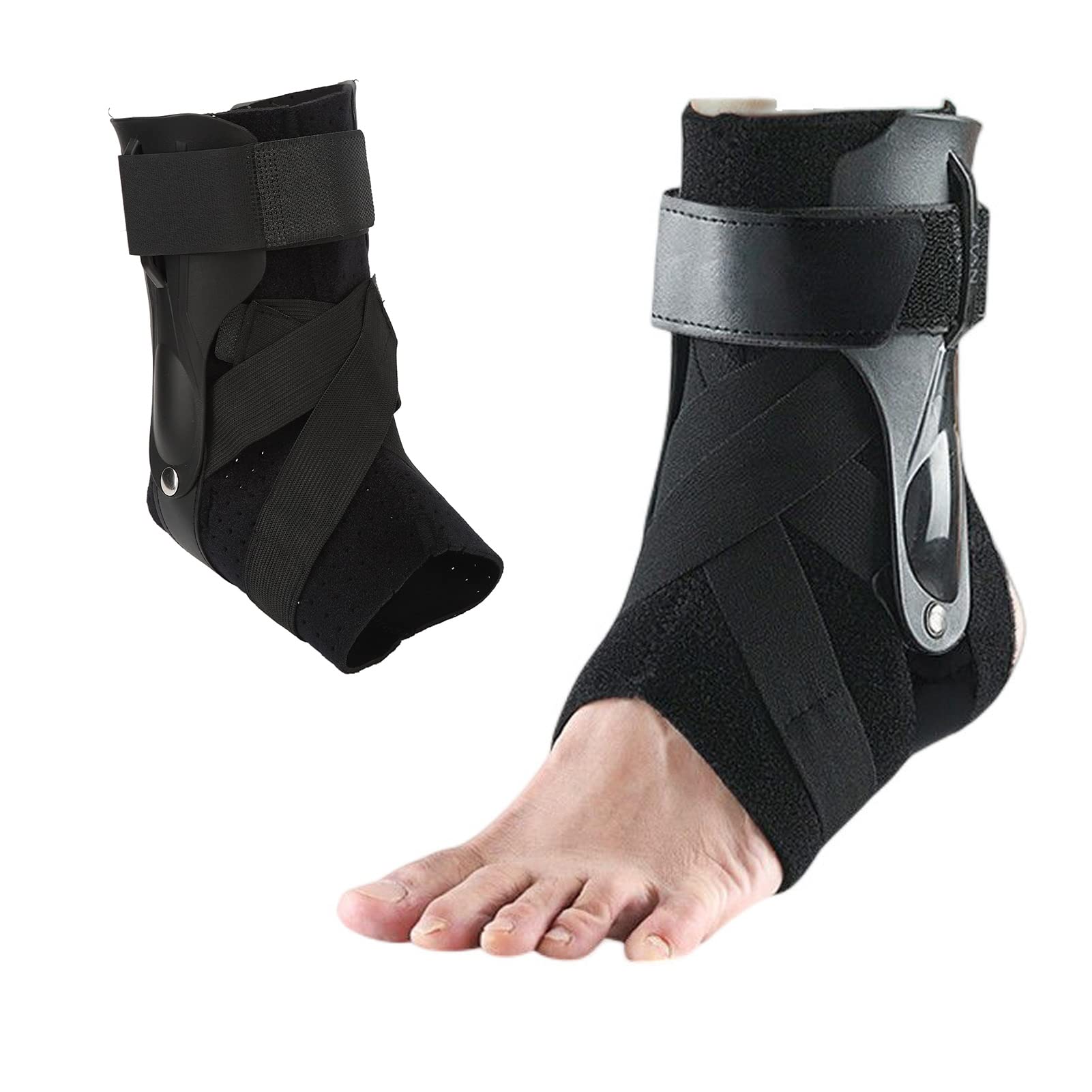 Cavigliera Sport Cavigliera Regolabile Cavigliera Flessibile Caviglia con Tutore Stabilizzatore per Donna Uomo Distorsione Alla Caviglia Artrite