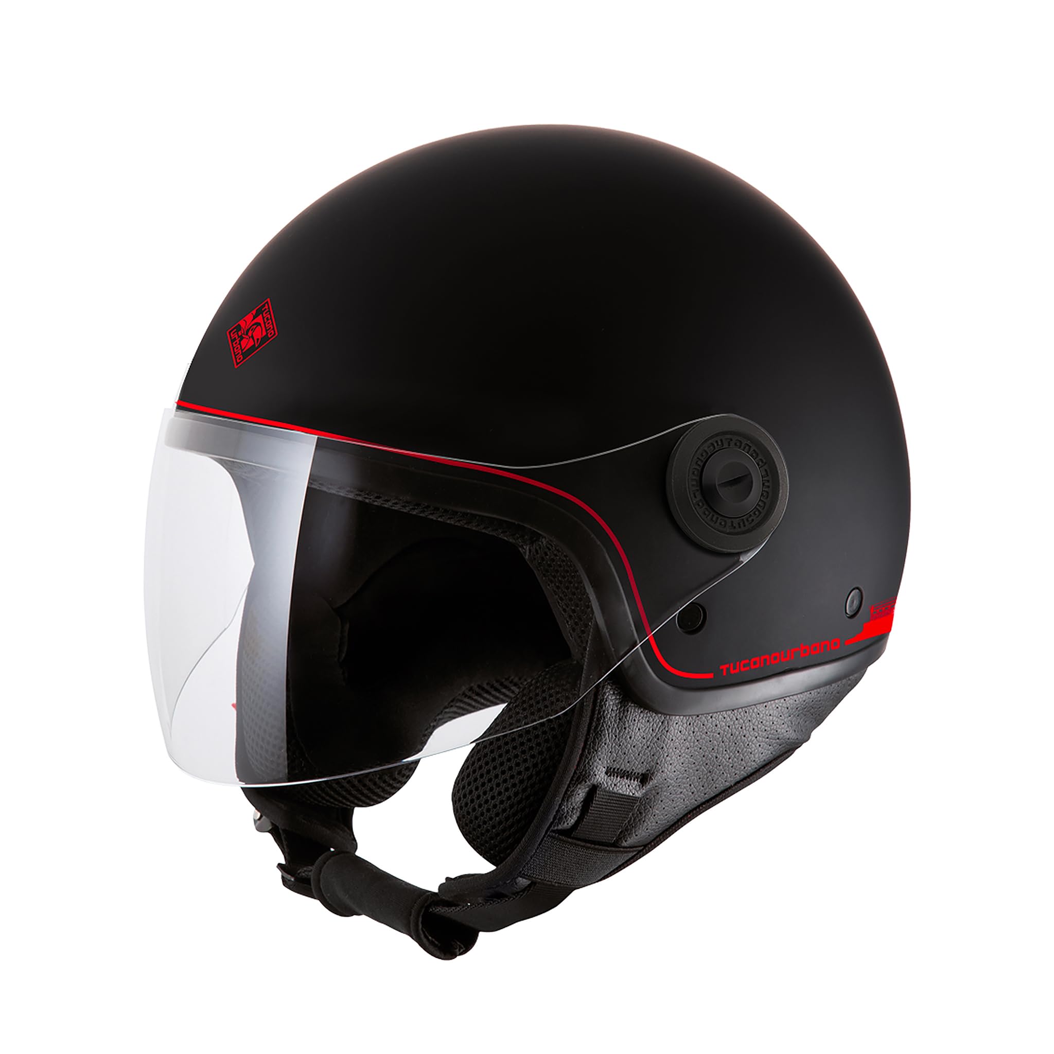 A.C. Milan - Casco EL'JETTIN 6.0 Tucano Urbano, Skyline, Prodotto Ufficiale