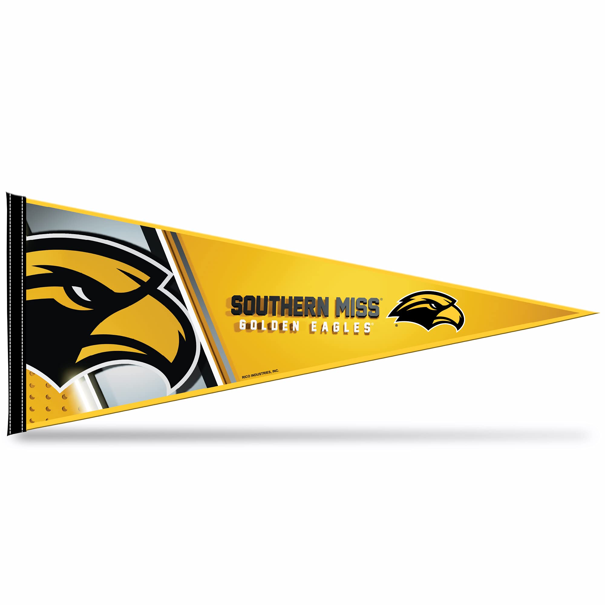 Fanion Southern Mississippi Golden Eagles 30,5 x 76,2 cm cadeau idéal pour fan de sport