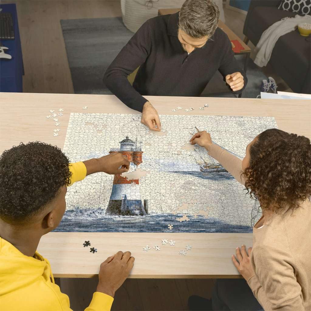 Ravensburger - Puzzle 2000 pièces - Puzzle Adultes - Dès 14 ans - Phare romantique - Puzzle de qualité premium fabriqué en Europe - 12000804