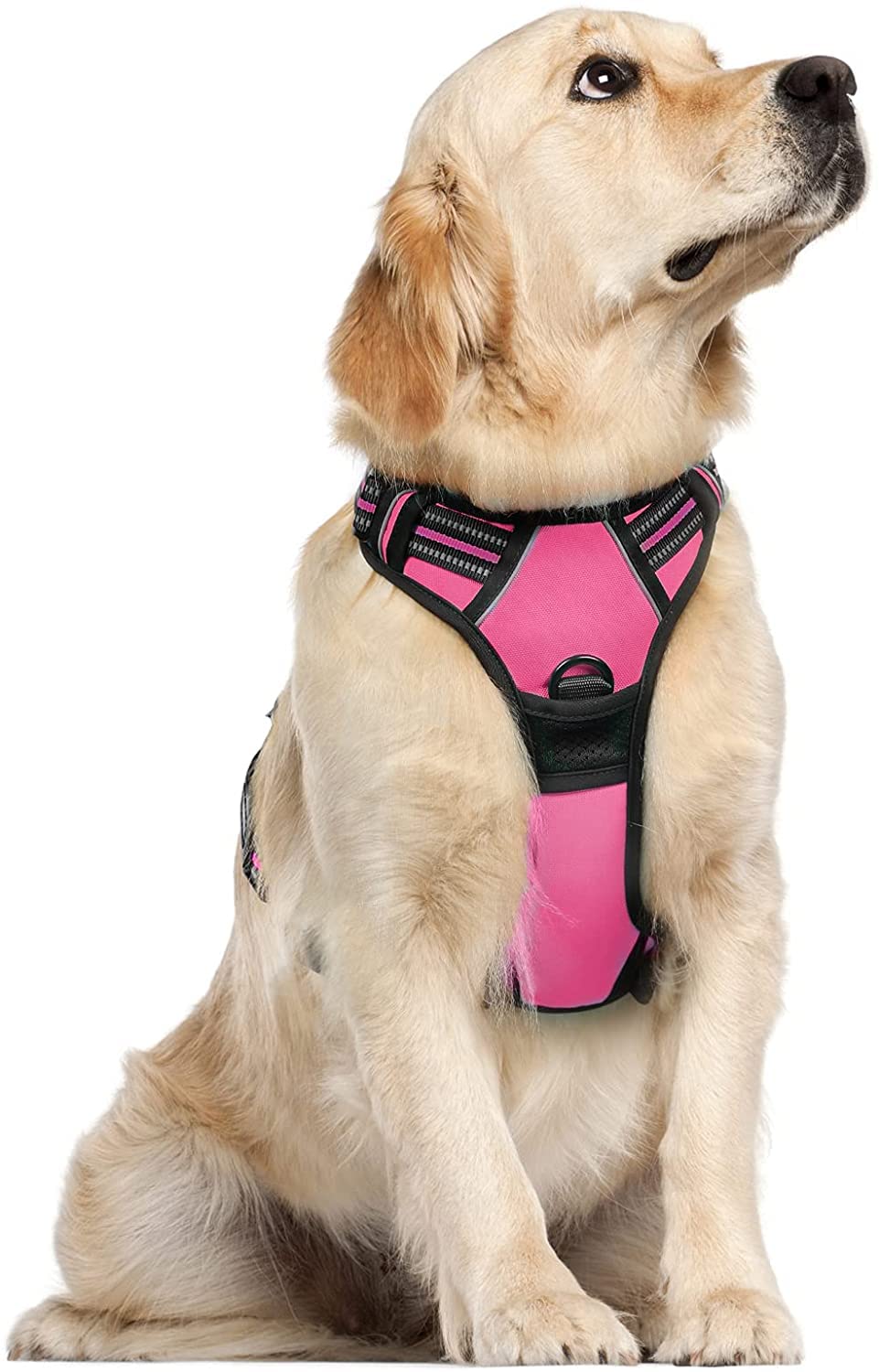 Pets Empire Dog Cat Harness No-Pull Pet Harness Adjustable Outdoor Pet Vest Reflective Oxford Material Vest for Dogs Easy Control- Pink Color (Large) (B09XF7DYHS) Amazon Price History, Amazon Price Tracker