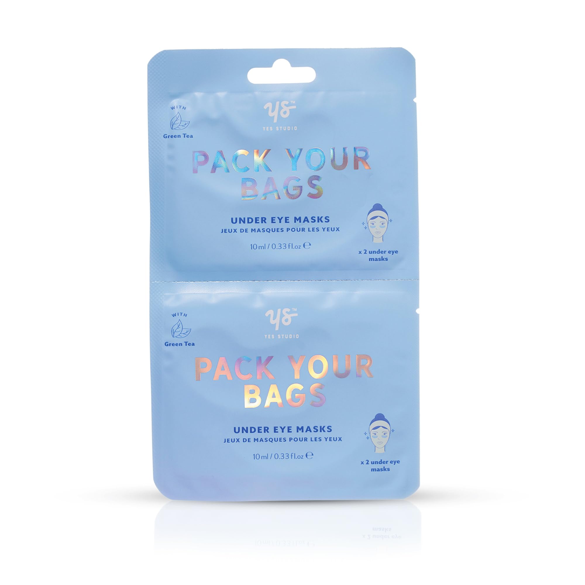 Pack Your Bags Under Eye Mask – Depuffing & Hydrating Eye Mask for Tired, Sleepy Eyes