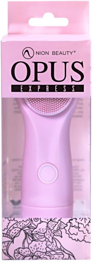 NEW! NION BEAUTY Opus Express Facial Cleansing Device (Pink) #1 International Facial Cleansing Brush