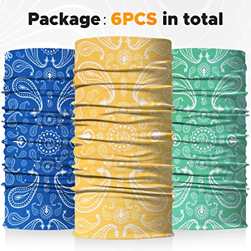 Image of JOEYOUNG Headwear, Bandana, Neck Gaiter Head Wrap Headband Balaclava Magic Scarf