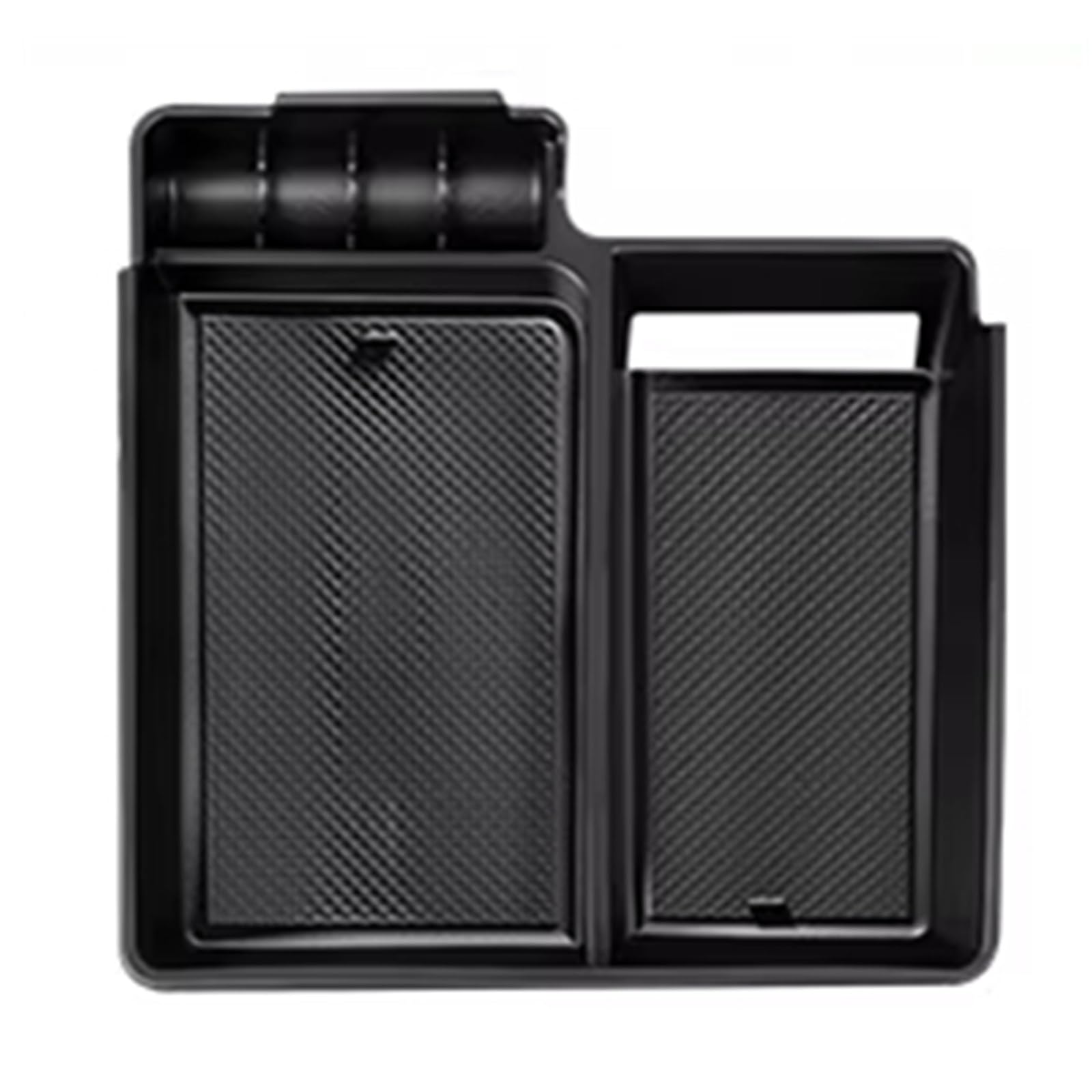 Interior Storage Box Compatible With Porsche For Cayenne 2018 2019 2020 2021 2022 2023 Car Center Console Armrest Box Storage Box Tray Armrest Organizer Accessories(ABS)